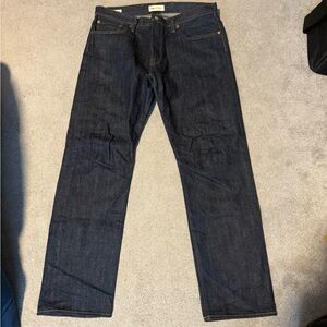 GAP Men's Japanese selvedge denim 36x32 1969 kaihara straight fit